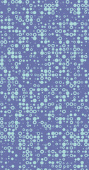 Abstract Color Halftone Dots generative art background illustration