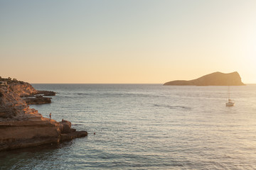 beach in Ibiza, Spain