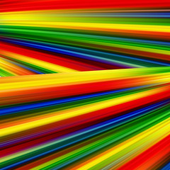 Colorful smooth light lines background. Rainbow-colored. Vector illustration