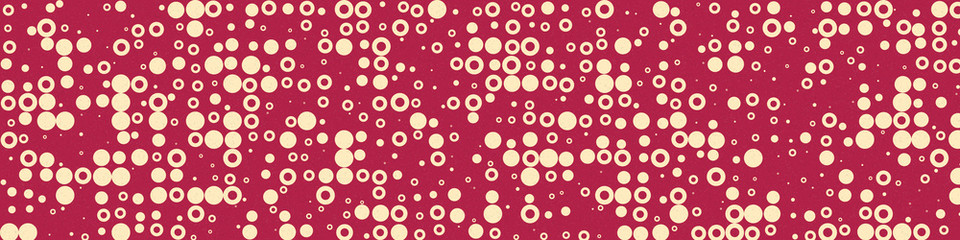 Abstract Color Halftone Dots generative art background illustration