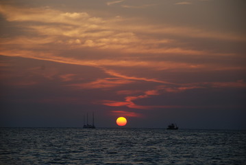 atardecer