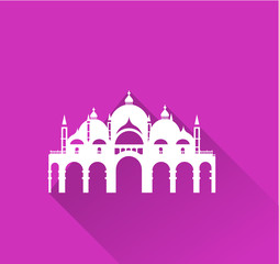 Saint Mark's Basilica in Venice,Italy