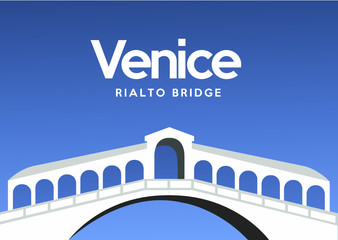 Rialto bridge in Venice,
Italy