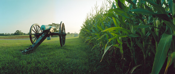 Cannon at the Best farm, Monocacy National Battlefield