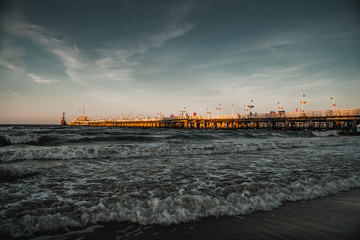 The Sopot Pier, the longest wooden pier in Europe