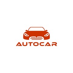 Obraz premium Modern Auto Repair Logo Design Featuring Car Silhouette and Wrench Icon in Black and White Minimalist Style for Automotive Branding