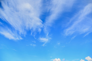 blue sky with cloud for texture background