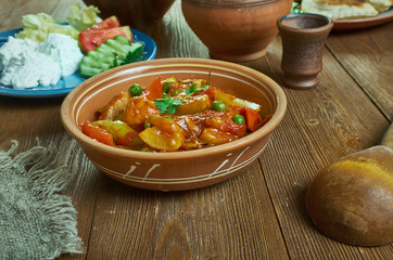 Greek Arakas me aginares