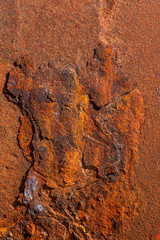 Grunge rusty metal texture, rust and oxidized metal background. Old metal panel. Large Rust background - perfect for text or creative images and designs