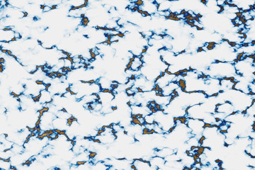 gold mineral blue cloud glow and white luxury interior texture