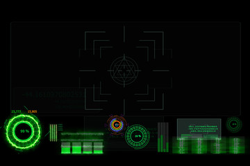 Lock Digital meter powerful energy digital bar