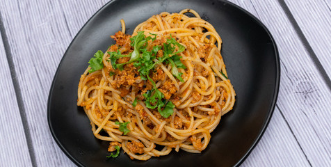 Spaghetti, Pasta Cabonara  and Noodles
