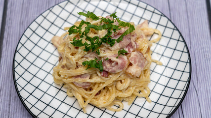 Spaghetti, Pasta Cabonara  and Noodles
