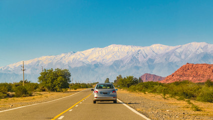 Highway Landscape, La Rioja, Argentina