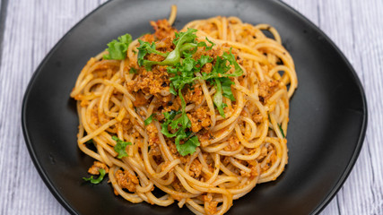 Spaghetti, Pasta Cabonara  and Noodles