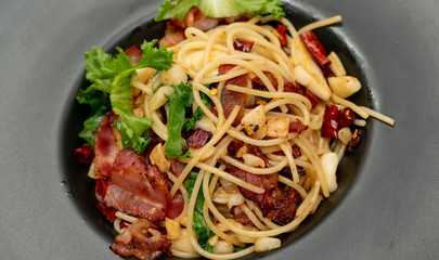 Spaghetti, Pasta Cabonara  and Noodles