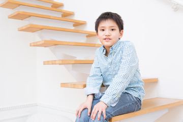 男の子ポートレート