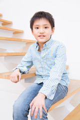 男の子ポートレート