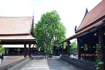 House of ancient Thai people.