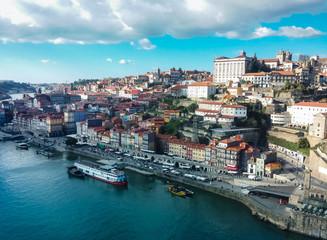 Aerial view of Porto, Portugal