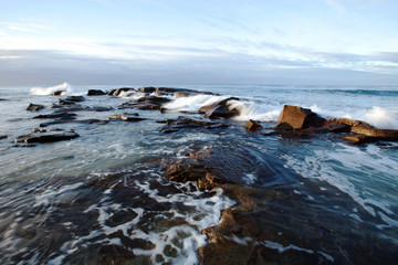 Morning ocean scenery