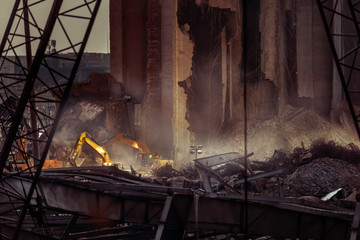 Obraz premium Następstwa katastrofy w Bejrucie