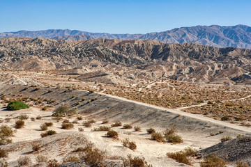 Rugged landscape of the Indio Hills