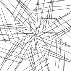 Modern trendy pattern in form of mandala for Henna, Mehndi, tattoo, decoration, background. Star like pattern. Trendy geometric lines design.