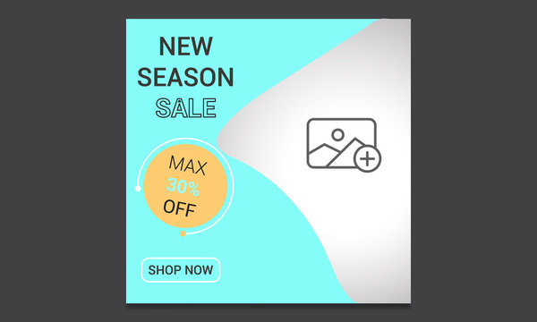 Summer big sale web banner post tempalte,typography poster, with flamingo and Summer Sale Banner, Template Background. Vector Illustration