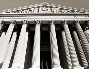 Columns at National archives