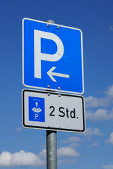 Verkehrszeichen Parken