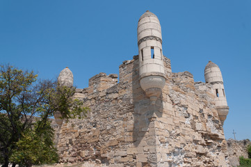 Enikale, Eni-Kale-fortress in the Crimea on the Kerch Strait, built by the Turks in the early XVIII century, Kerch, Crimea, Russia.