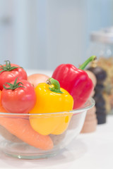 ボウルに入った野菜