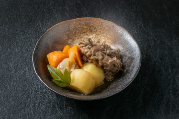肉じゃが　Japanese style stewed meat and potatoes
