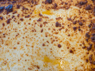 pasticcio top view surface