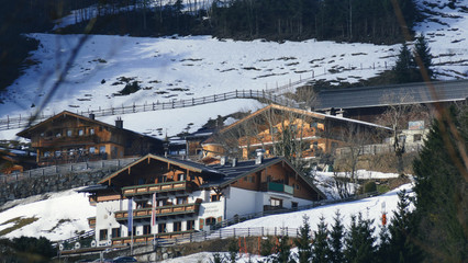 Grossarl, Österreich: Skihütten