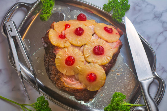 Glasiertes Schinkensteak Mit Ananas - Rezepte Suchen