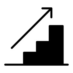 Growth illustration icon