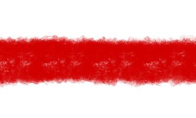White-red-white background flag. Historical national symbol of Belarusians. White background red stripe. Abstract background.