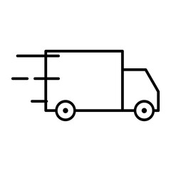 Box truck icon