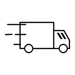 Box truck icon