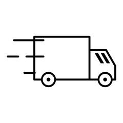 Box truck icon