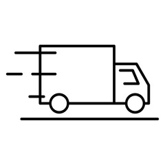 Box truck icon