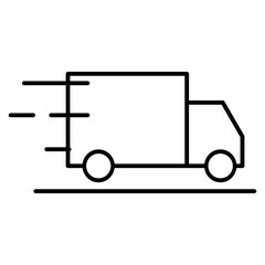 Box truck icon