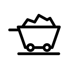 Material cart icon