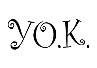 Yo  estoy bien, estoy de acuerdo, soy genial