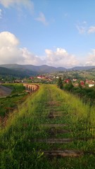 Naklejka premium landscape of tuscany