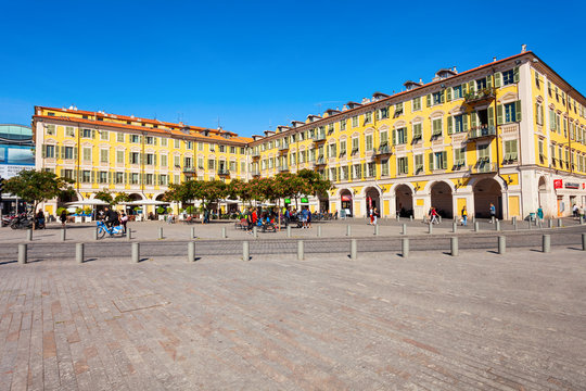 Place Garibaldi square in Nice