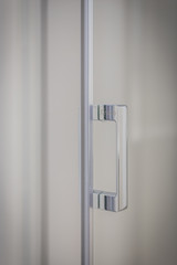 Shower door with modern design