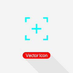 Fototapeta premium Camera Focus Icon Vector Illustration Eps10